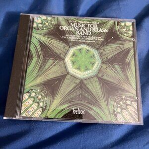 HELIOS Elgar Walton Wills Music For Organ And Brass Band Classical CD UK Press